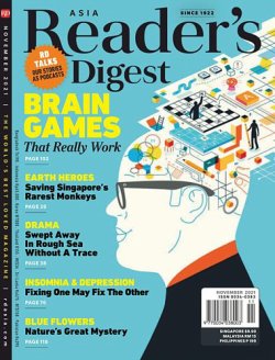 Reader’s Digest Asia(リーダーズダイジェスト) Nov-21 (発売日2021年10月30日) 表紙