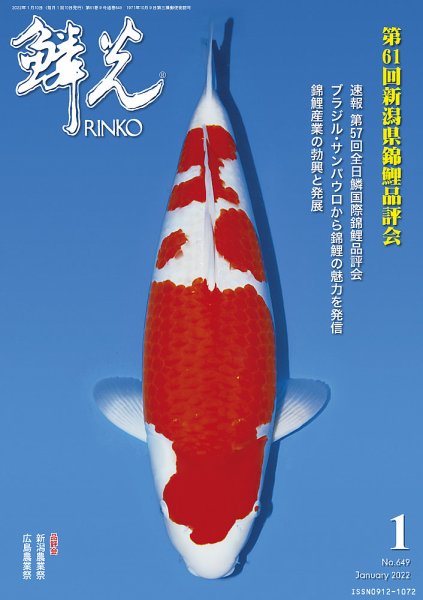 鱗光 2021年12月15日発売号 表紙