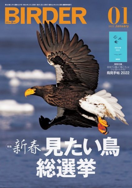 BIRDER（バーダー） 2022年1月号 (発売日2021年12月16日) 表紙