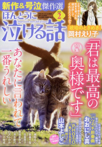 ほんとうに泣ける話 2022年2月号 (発売日2021年12月18日) 表紙