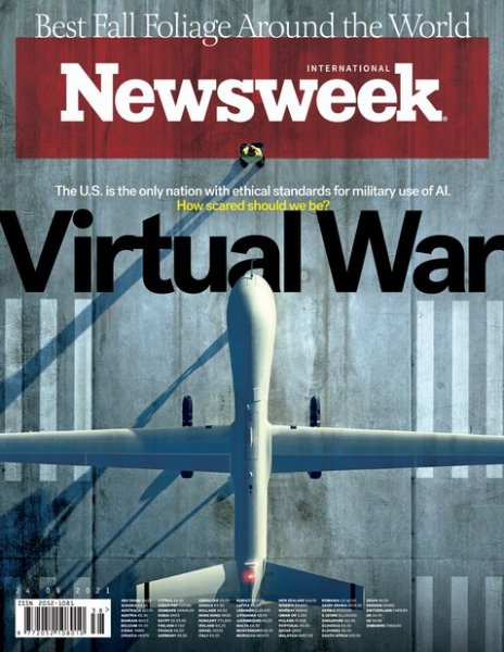 Newsweek International 2021年09月18日発売号 表紙