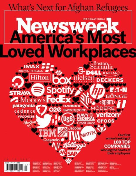 Newsweek International 2021年10月23日発売号 表紙