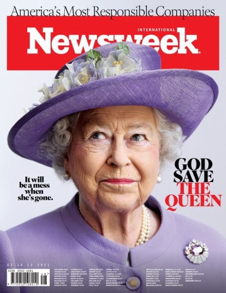Newsweek International 2021年11月27日発売号 表紙