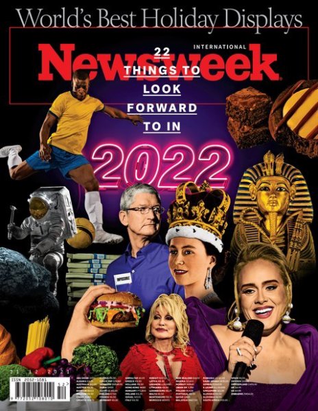 Newsweek International 2021年12月25日発売号 表紙