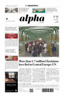 The Japan Times Alpha（ジャパンタイムズアルファ） Vol.72 No.11 表紙