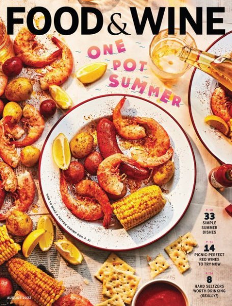 Food & Wine(フードアンドワイン) August (発売日2022年07月23日) 表紙