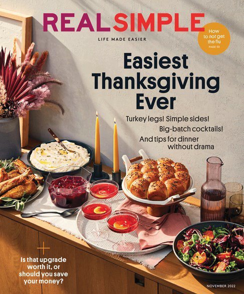 Real Simple(リアルシンプル) November (発売日2022年10月22日) 表紙