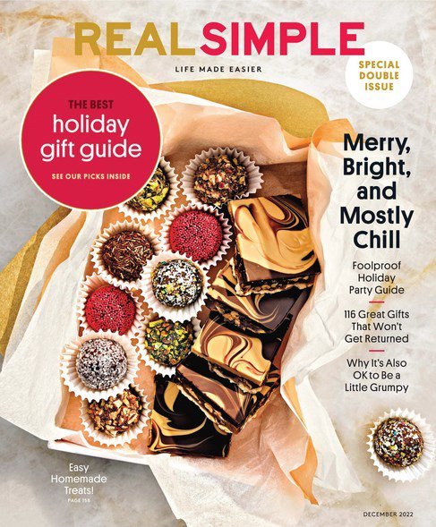 Real Simple(リアルシンプル) December (発売日2022年11月19日) 表紙