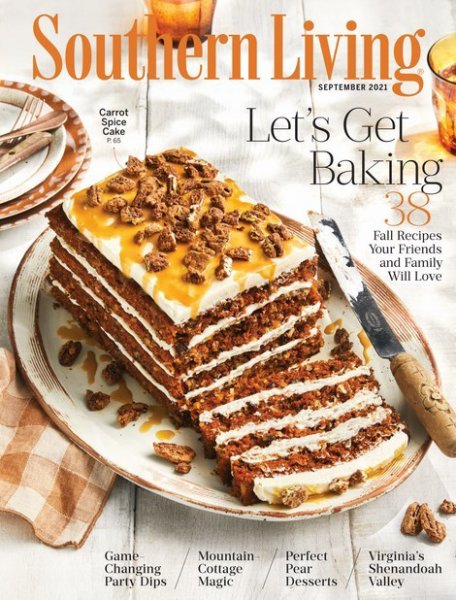 Southern Living September (発売日2021年08月21日) 表紙