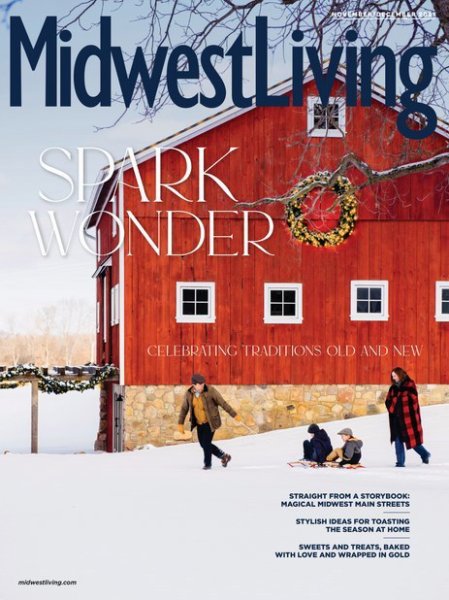 Midwest Living November/December (発売日2021年10月16日) 表紙