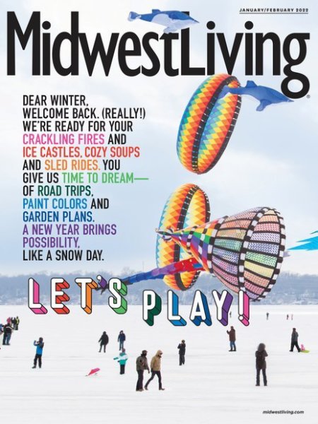 Midwest Living January/February (発売日2021年12月18日) 表紙