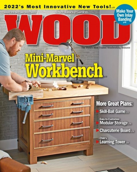 Wood December/January (発売日2021年11月20日) 表紙