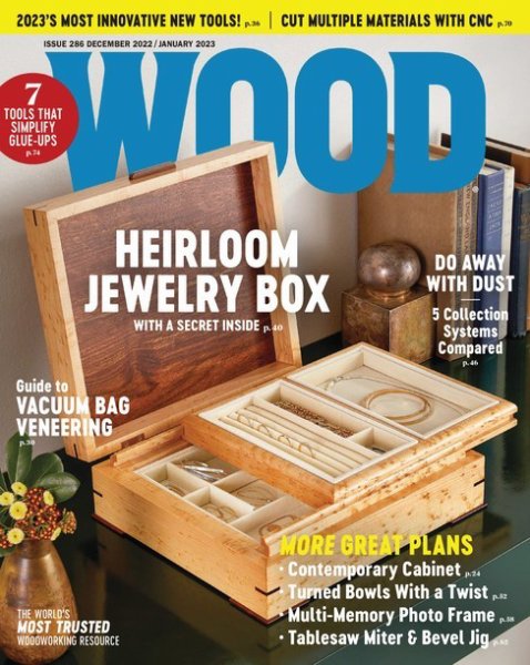 Wood December/January (発売日2022年11月19日) 表紙