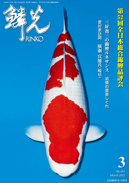 鱗光 2022年02月15日発売号 表紙