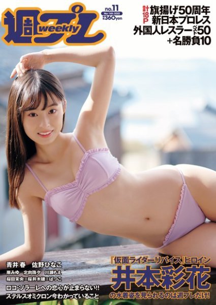 週刊プレイボーイ/週プレ 週刊プレイボーイ11号 (発売日2022年02月28日) 表紙