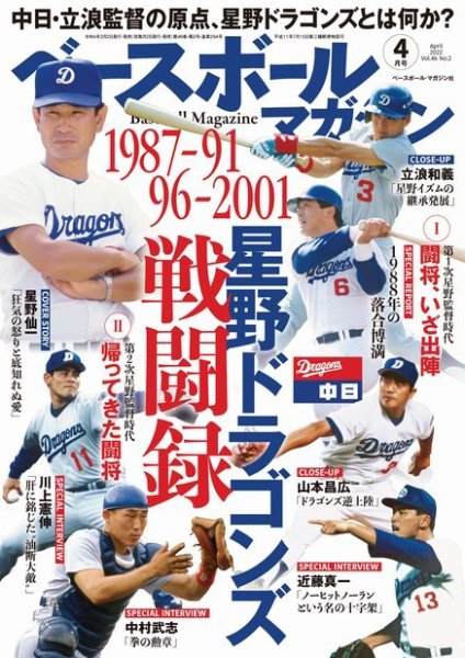 ベースボールマガジン 2022年4月号 (発売日2022年03月02日) 表紙