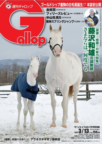 週刊Gallop（ギャロップ） 2022年03月07日発売号 表紙