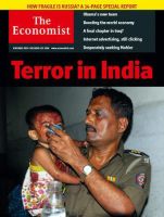 英国The Economist（エコノミスト） Nov. 29th 2008 表紙