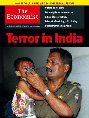 英国The Economist（エコノミスト） Nov. 29th 2008 (発売日2008年11月29日) 表紙