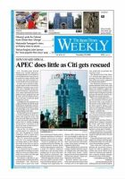 The Japan Times / The New York Times Weekend Edition Vol.48 No.47 (発売日2008年11月28日) 表紙