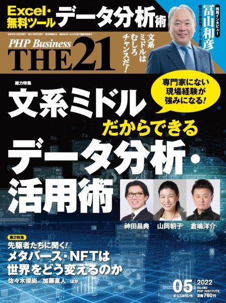 THE21（ザニジュウイチ） 5月号 (発売日2022年04月06日) 表紙