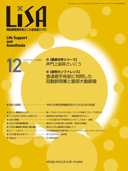 LiSA（リサ） 2022年12月号 (発売日2022年12月01日) 表紙