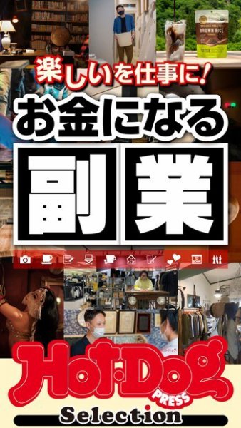 Hot-Dog PRESS Selection（ホットドッグプレスセレクション） 楽しいを仕事に！　お金になる副業 (発売日2022年07月08日) 表紙