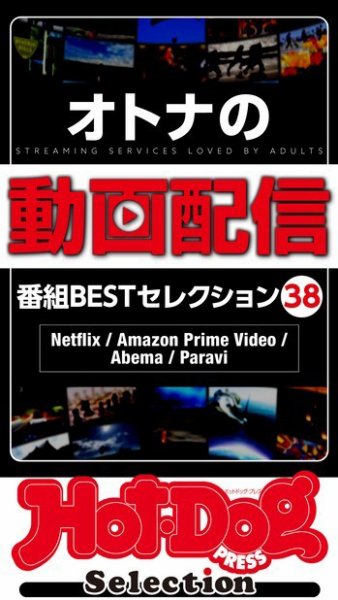 Hot-Dog PRESS Selection（ホットドッグプレスセレクション） オトナの動画配信　番組ＢＥＳＴセレクション３８ (発売日2022年08月05日) 表紙