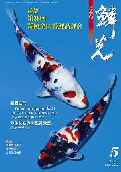 鱗光 2022年04月15日発売号 表紙