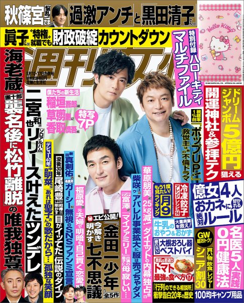 週刊女性 2022年5/10・17号 (発売日2022年04月26日) 表紙