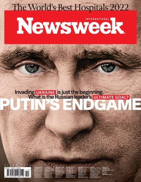 Newsweek International 2022年03月05日発売号 表紙