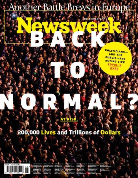 Newsweek International 2022年04月09日発売号 表紙