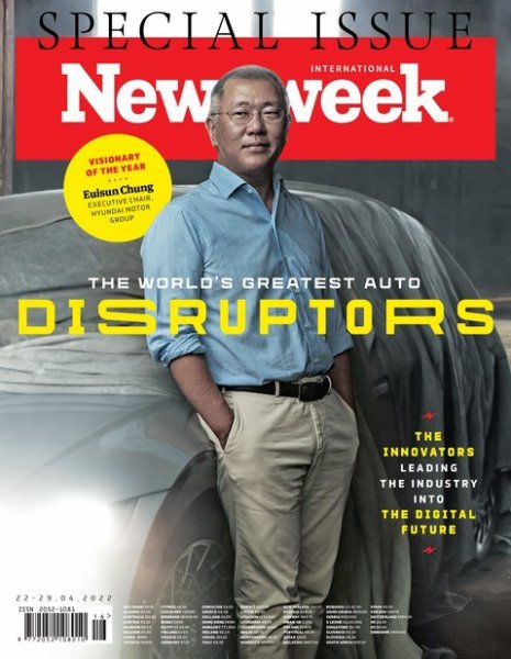 Newsweek International 2022年04月16日発売号 表紙
