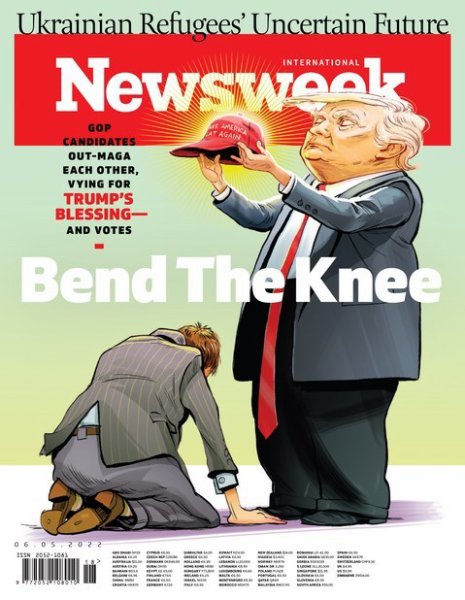 Newsweek International 2022年04月30日発売号 表紙