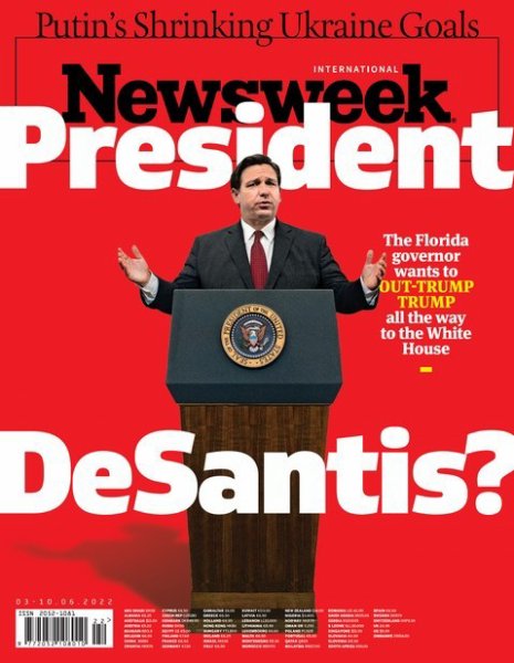 Newsweek International 2022年05月28日発売号 表紙