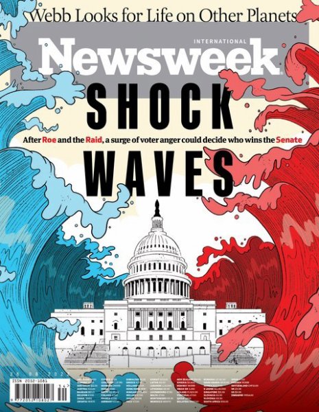 Newsweek International 2022年08月20日発売号 表紙