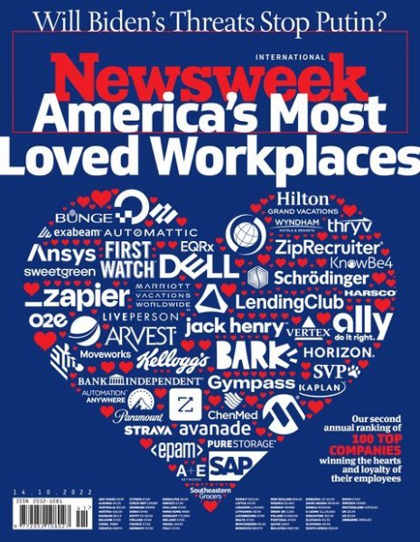 Newsweek International 2022年10月08日発売号 表紙