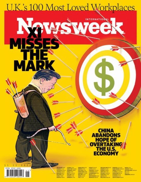 Newsweek International 2022年11月05日発売号 表紙