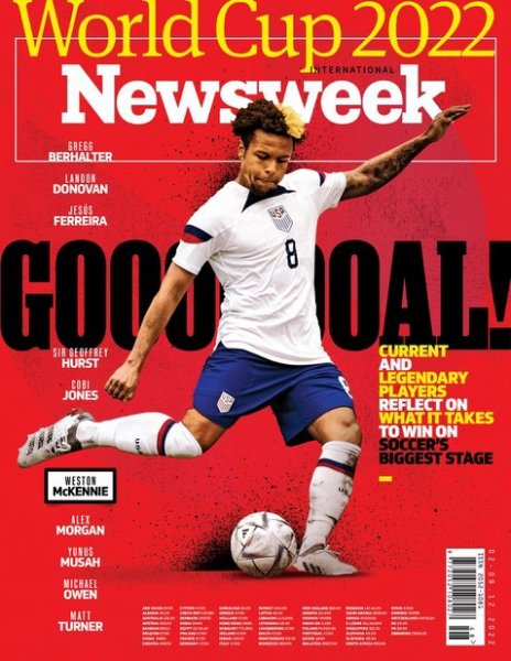 Newsweek International 2022年11月26日発売号 表紙