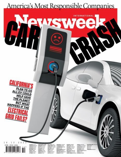 Newsweek International 2022年12月10日発売号 表紙
