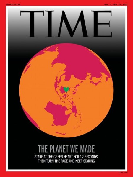TIME 2022年11/7・11/14号 (発売日2022年11月01日) 表紙