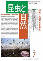 昆虫と自然 2022年7月号 表紙