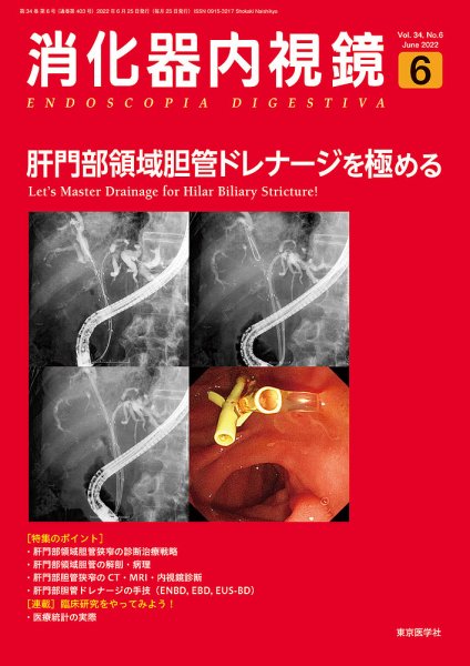 消化器内視鏡 22年6月号 (発売日2022年06月25日) 表紙