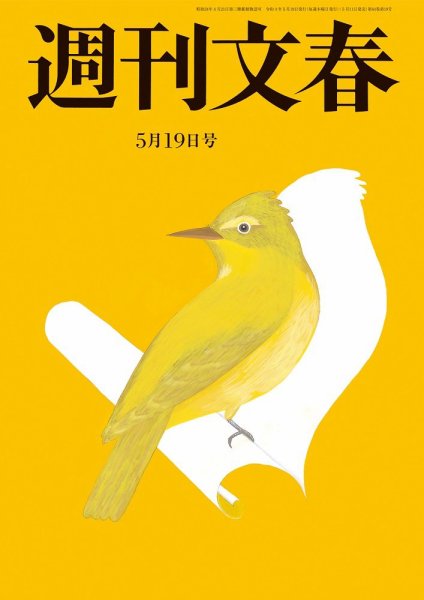 週刊文春 5月19日号 (発売日2022年05月11日) 表紙