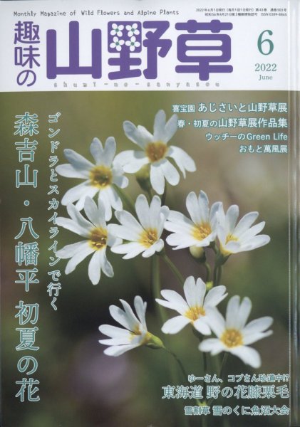 趣味の山野草 2022年6月号 (発売日2022年05月12日) 表紙