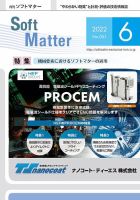 月刊ソフトマター 2022年6月号 (発売日2022年06月12日) 表紙