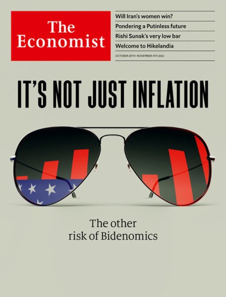 英国The Economist（エコノミスト） 2022年10月29日発売号 表紙