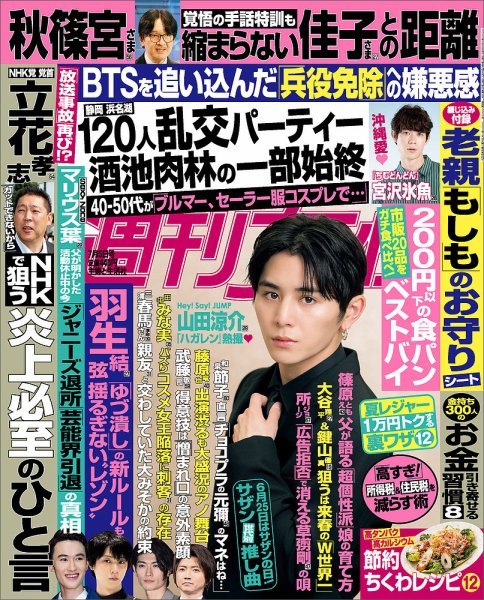 週刊女性 2022年7/5号 (発売日2022年06月21日) 表紙