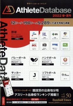 季刊ベースボールタイムズ Vol.50 (発売日2022年06月20日) 表紙