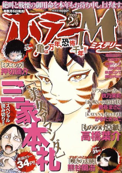 ホラーM（ミステリー） 2009年01月06日発売号 表紙